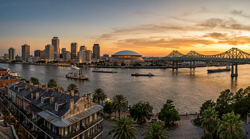 New Orleans skyline representing Louisiana business opportunities